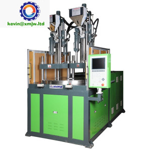 Vertical Two Color Car Key Insert Parts Injection Molding Machine