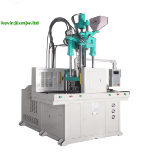 Car Air Filter Plastic Part Making Machine Double Slide Vertical Injection Mold Machine