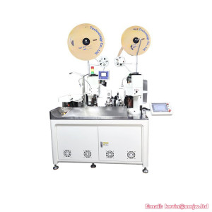 Automatic Double-Head Heat Shrinkable Tube Crimping Machine