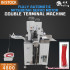 Fully Automatic Servo Motor Double Head Terminal Crimping Machine