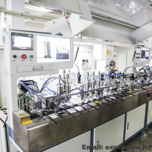 Full Automatic European Plug Insert Crimping Machine YH-009A